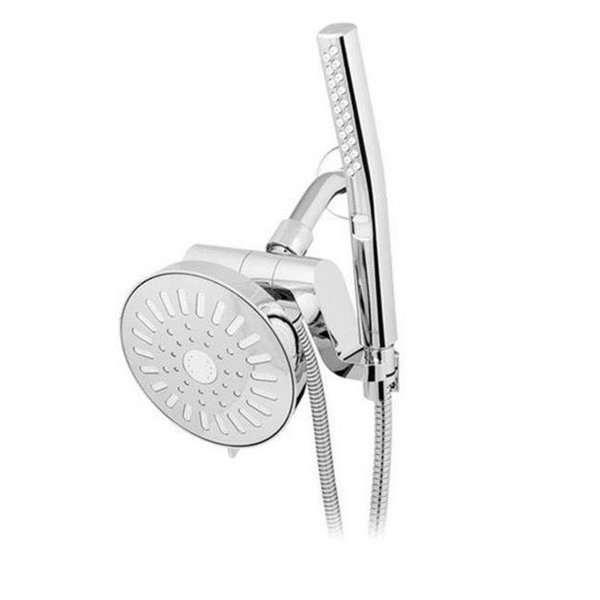 Waterpik Waterpik 4001066 1.8 GPM Bodywand Spa System with Powercomb Chrome 7 Settings Showerhead Combo 4001066